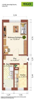 Foto - Etagenwohnung zur Miete in Löbau