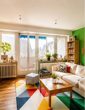 Foto - Ideale Kapitalanlage! Tolle 2­-Zimmer­wohnung im Dachgeschoss