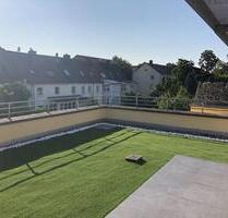 Exklusive 1-Zimmerwohnung mit großer Dachterrasse + EBK - Leipzig Altwest