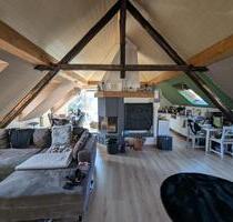 Charmante Dachgeschosswohnung auf zwei Ebenen mit 2 Balkonen - Wadern