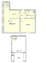 Foto - 3 Raum Maisonette Wohnung mit Loggia Fußbodenheizung