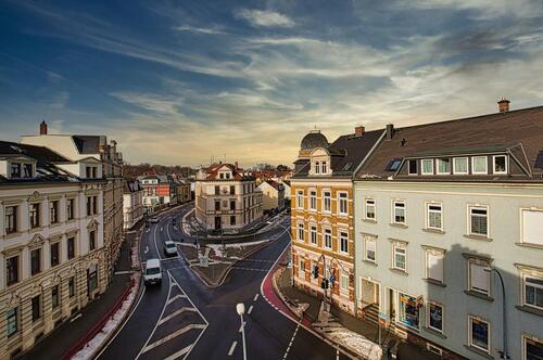 Foto - Über den Dächern der Stadt - Zentrumsnahe Dachgeschosswohnung