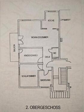 Foto - Etagenwohnung in Rastatt zur Miete