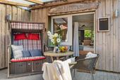 Foto - Ferienwohnung Nordsee 2 Pers. Strandkorb, überdachte Terrasse