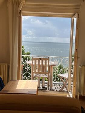 Foto - FERIENWOHNUNG in WYK auf FÖHR: Meerblick Balkon Strandlage 2 SZ