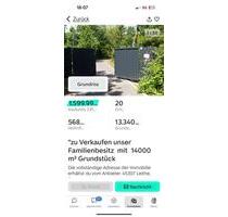 Platz für 250 Personen 13500 m2 und 7500.-€ Mieteinnahmen - Essen Stadtbezirk VII