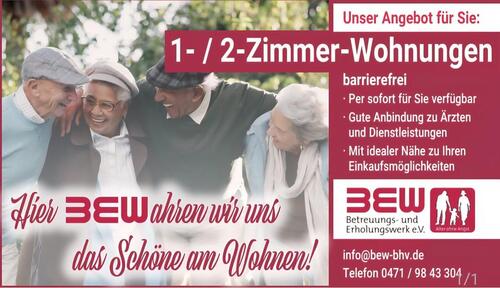 Foto - 1-2 Zimmer Wohnungen barrierefrei - betreutes Wohnen -