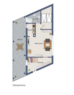 Foto - 2-ZKB Wohnung mit Loggia in Koblenz-Bubenheim