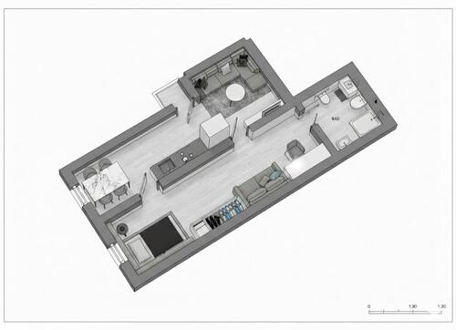 Foto - 2 Zimmer Erdgeschoßwohnung zur Miete in Blumberg