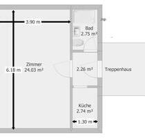 Sonnige, Schöne 1-Zimmerwohnung - Weinstadt