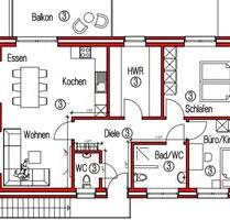 Neubau Wohnung 75qm inkl. Küche - Nordhorn