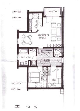 Foto - 3 Zimmer Etagenwohnung zur Miete in Hof