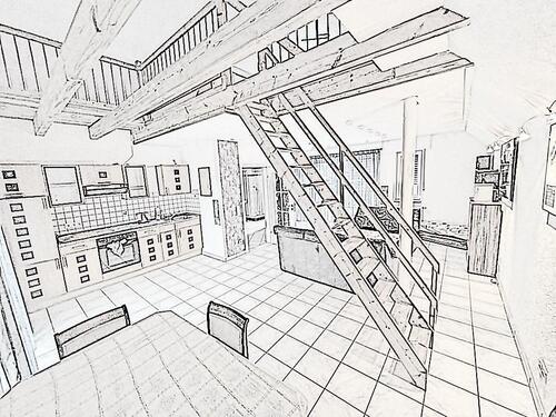 Foto - 2 Zimmer Galerie-Wohnung - 640,00 EUR Kaltmiete,