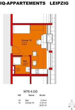 Foto - Etagenwohnung zur Miete in Leipzig