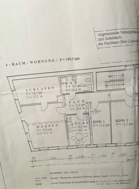 Foto - 4 Zimmer Etagenwohnung in Wittstock/Dosse