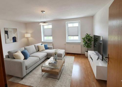 Foto - Erdgeschoßwohnung in Aschersleben zur Miete