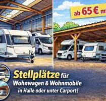 Stellplätze für Wohnwagen & Wohnmobil – überdacht ab 65€ - Oberndorf am Neckar