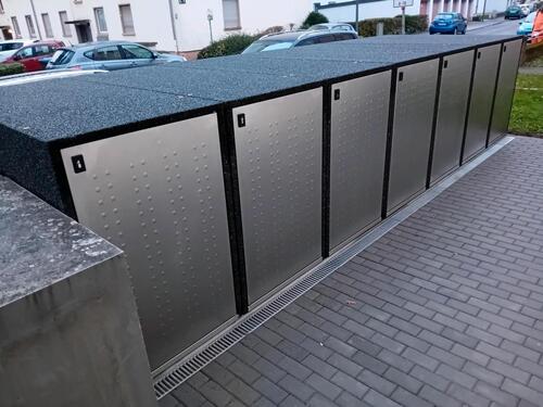 Foto - Fahrradbox Fahrradgarage mit Lademöglichkeit für E-Bikes