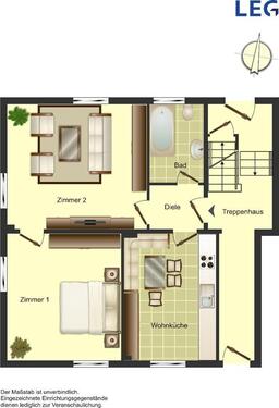 Foto - Etagenwohnung in Waltrop