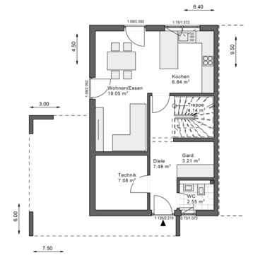 Foto - 4 Zimmer Doppelhaushälfte zur Miete in Herford