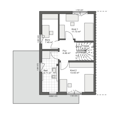 Foto - 4 Zimmer Doppelhaushälfte in Herford