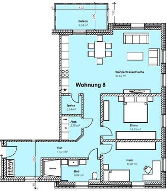 Foto - 3-Zimmer Wohnung mit gehobener Ausstattung zu vermieten