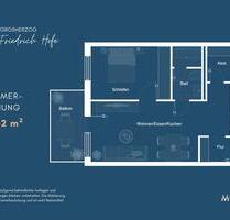 1 NKM frei: Stilvolle 2-Zimmer-Neubauwohnung mit Einbauküche & Balkon - Saarbrücken