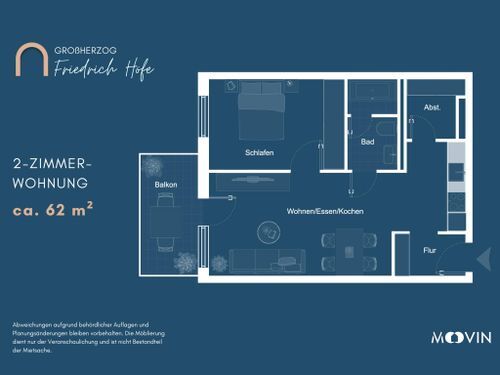 Foto - 2 Zimmer Etagenwohnung zur Miete in Saarbrücken