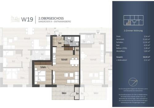 Foto - 3 Zimmer Etagenwohnung zum Kaufen in Seybothenreuth