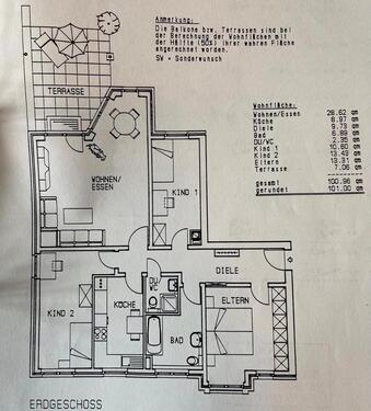 Foto - 4 Zimmer Erdgeschoßwohnung zum Kaufen in Leverkusen