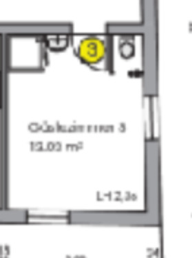 Foto - 1 Zimmer Apartment - 310,00 EUR Kaltmiete, ca.  15,00 m²