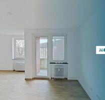 Angemessene Unterkünfte für das Amt (3 Personen): Die perfekten Voraussetzungen für den Sommerstart: 3-Zimmer-Wohnung mit sonnigem Balkon in Barenburg - Emden