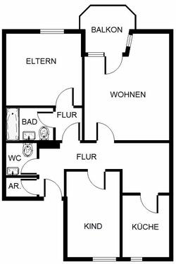 Foto - Etagenwohnung zur Miete in Bergkamen