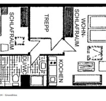 2 Zimmer Wohnung im Dachgeschoß mit Klimagerät für eine Person - Bad Füssing