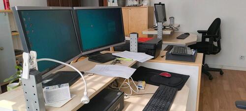 Foto - Fester Arbeitsplatz (Tisch) Coworking im 2-er Einzelzimmer