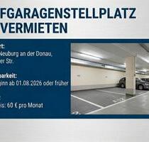 Tiefgaragenstellplatz in Neuburg, Breslauer Str. zu vermieten. - Neuburg an der Donau