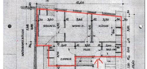 Foto - 3 Zimmer-Wohnung in Meisenheim - 650,00&nbsp;EUR Kaltmiete, ca.&nbsp; 71,00&nbsp;m&sup2;