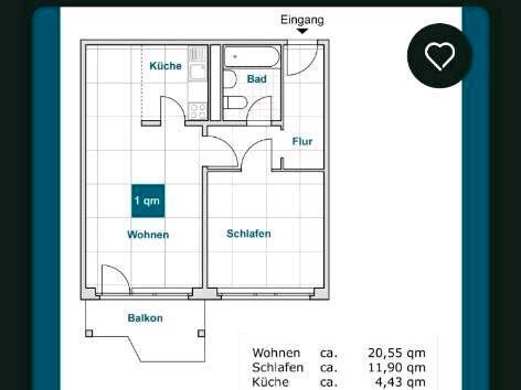 Foto - 2 Zimmer Etagenwohnung zur Miete in Dresden
