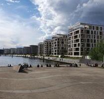 Hafeninsel OF, geschmackvolle 2-Zimmer-Wohnung mit Loggia, Garten - Offenbach am Main