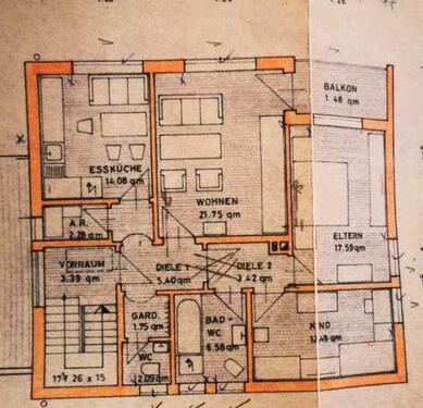 Foto - Wohnung zu vermieten - 1.000,00&nbsp;EUR Kaltmiete, ca.&nbsp; 87,00&nbsp;m&sup2;