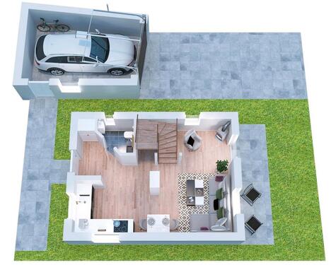 Foto - Eigentumswohnung-Alternative - 339.000,00&nbsp;EUR Kaufpreis, ca.&nbsp; 62,45&nbsp;m&sup2;