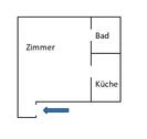 Foto - 1 Zimmer-Wohnung - 400,00 EUR Kaltmiete,