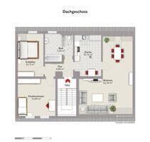Schöne & helle 3-Zimmer-DG-Wohnung in zentraler Lage – ab 01.10. - Schöningen
