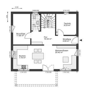 Foto - 4 Zimmer Einfamilienhaus zur Miete in Leichlingen (Rheinland)