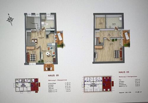 Foto - 4-Zimmer Wohnung – ERSTBEZUG - 1.640,00 EUR Kaltmiete,