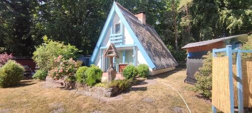 Foto - Finnhütte in der Rostocker Heide – Ferienhaus in Hinrichshagen