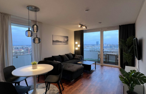 Foto - Helle 2,5-Zimmer-Wohnung, voll möbliert, Neubau mit Balkon