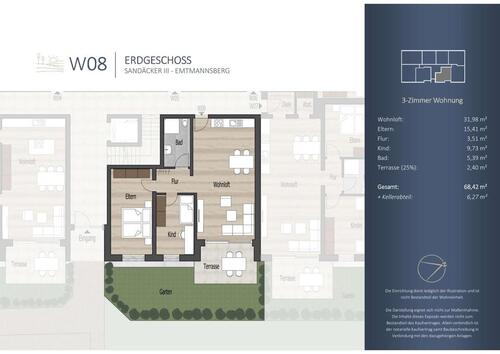 Foto - 3 Zimmer Etagenwohnung in Seybothenreuth