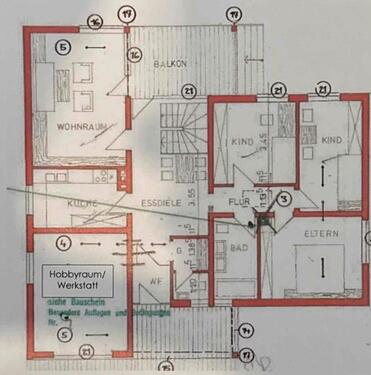 Foto - Etagenwohnung zur Miete in Homberg (Ohm)