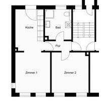 Sonnige, renovierte 2 Zimmer-Altbauwohnung ab 01.02.26 - Flensburg Altstadt